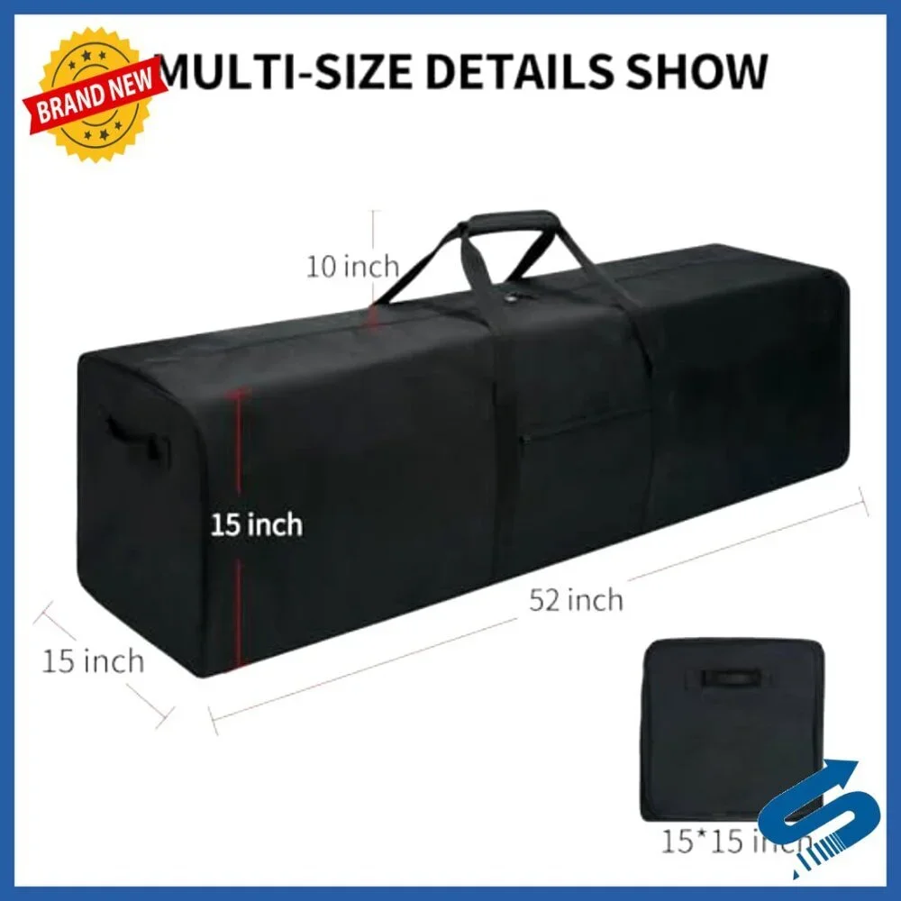 Extra Large Duffle Bag 190L Travel Sports Gear Storage Lockable Zippers